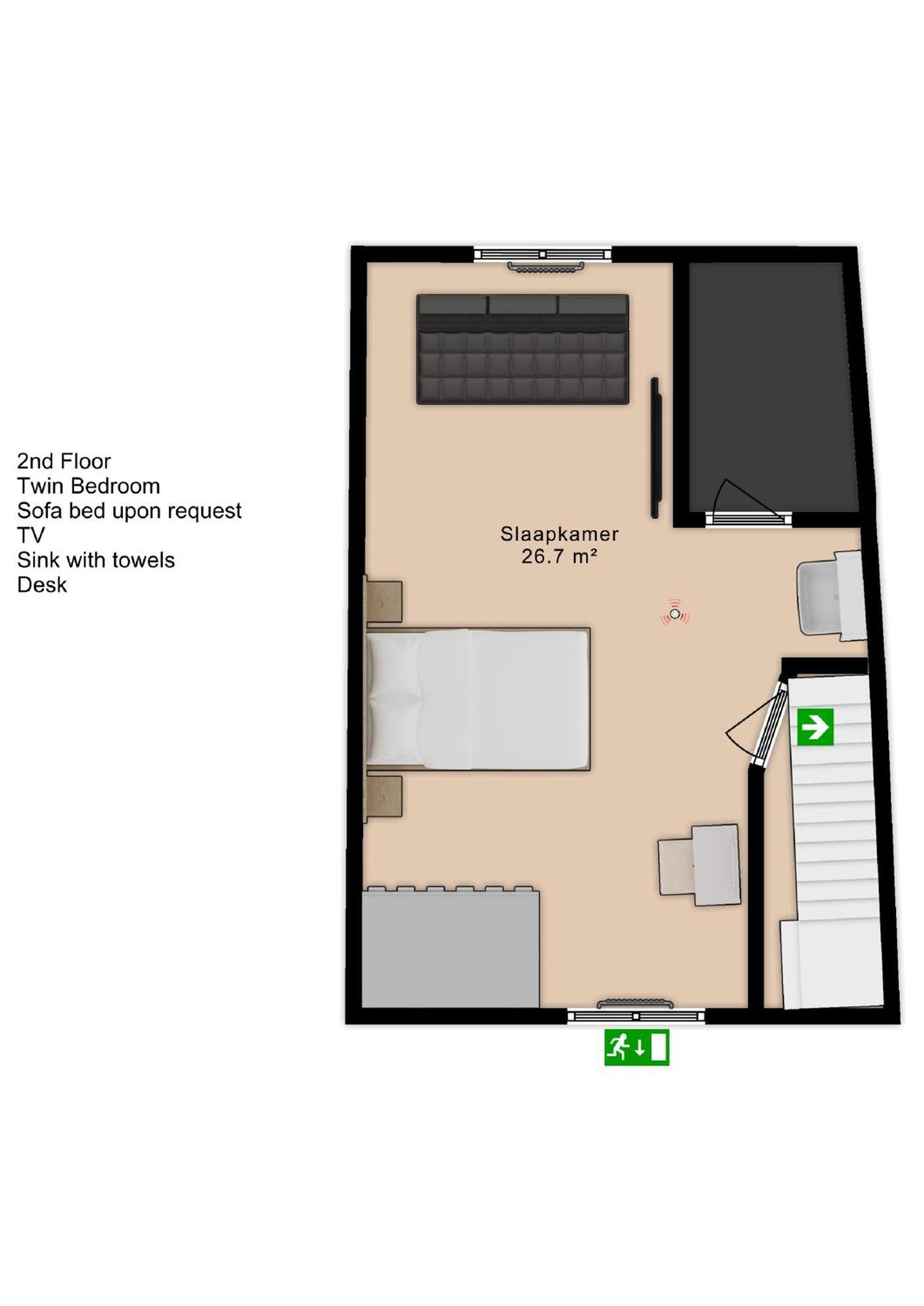 Guesthouse Gillis7 บรูจส์ ห้อง รูปภาพ